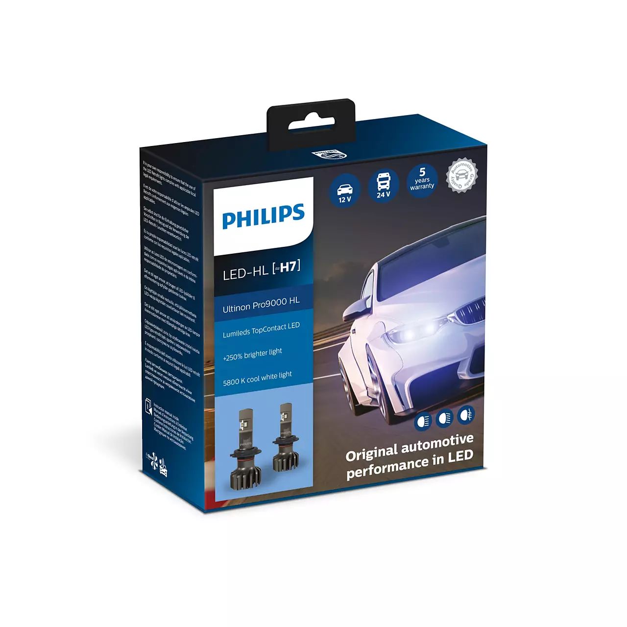 LED H7 12/24V 18W Ultinon Pro9000 HL NOECE 2 St. Philips - Auto